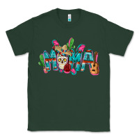 Sports Green Mexican mama Mother's Day Classic Tee - FaDigitalArtStudio