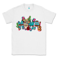 White Mexican mama Mother's Day Classic Tee - FaDigitalArtStudio