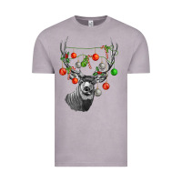 Vintage Zinc Mule deer with Vintage Tee - LillyAllenDesigns