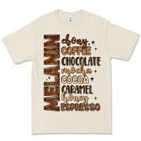 Bone melanin shades of brown Premium Tee - LillyAllenDesigns