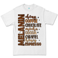 White melanin shades of brown Premium Tee - LillyAllenDesigns