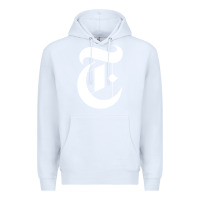 White new york times Premium Hoodie - linhVisuals
