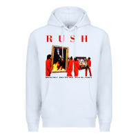 White rush moving pictures Premium Hoodie - linhVisuals