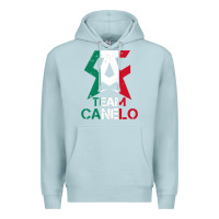 Blue Mist team canelo Premium Hoodie - linhVisuals