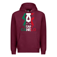 Burgundy team canelo Premium Hoodie - linhVisuals