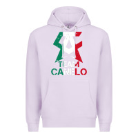 Lilac team canelo Premium Hoodie - linhVisuals