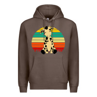 Coffee africa animals african safari retro Premium Hoodie - linhVisuals
