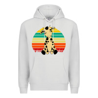 Dove Grey africa animals african safari retro Premium Hoodie - linhVisuals
