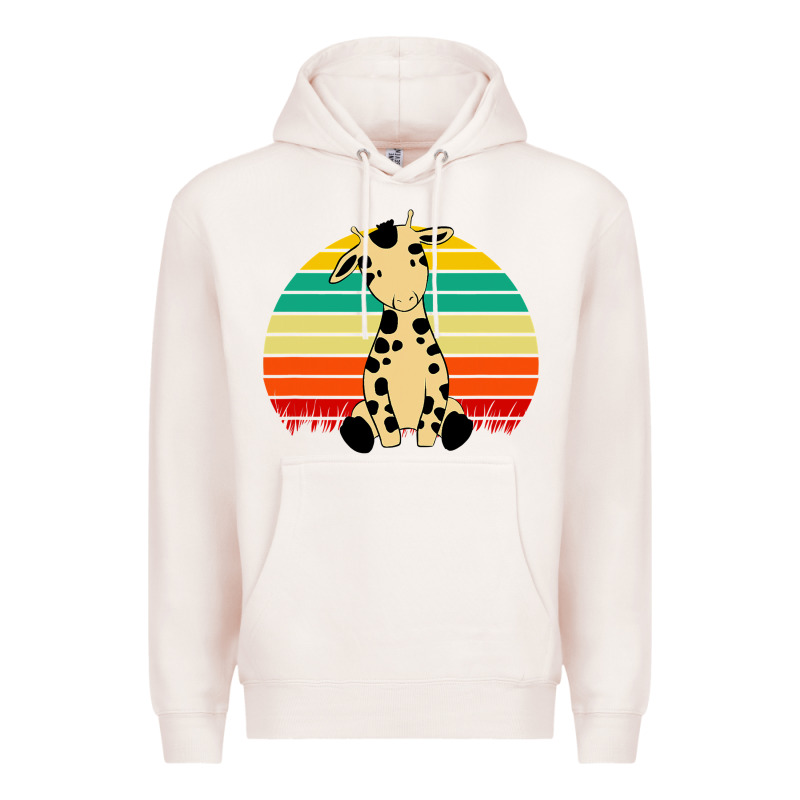 Africa Animals African Safari Retro Premium Hoodie by linhVisuals | Teevron