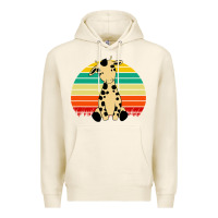 Tofu africa animals african safari retro Premium Hoodie - linhVisuals