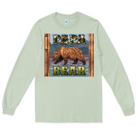 Matcha papar bear Long Sleeve Tee - Artiststas