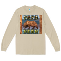 Mushroom papar bear Long Sleeve Tee - Artiststas