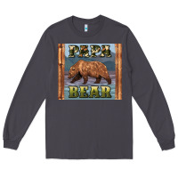 Smoke papar bear Long Sleeve Tee - Artiststas
