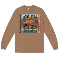 Toasted Coconut papar bear Long Sleeve Tee - Artiststas