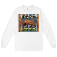 White papar bear Long Sleeve Tee - Artiststas
