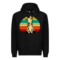 Black africa animals african safari retro Premium Hoodie - linhVisuals