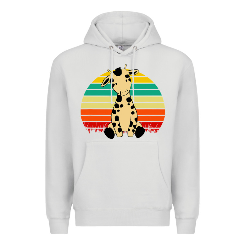 Africa Animals African Safari Retro Premium Hoodie by linhVisuals | Teevron
