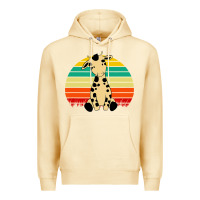 Pina Colada africa animals african safari retro Premium Hoodie - linhVisuals