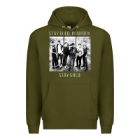 Army Green the outsiders Premium Hoodie - linhVisuals