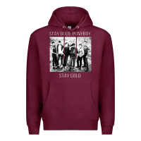 Burgundy the outsiders Premium Hoodie - linhVisuals