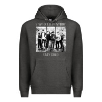 Charcoal Heather the outsiders Premium Hoodie - linhVisuals