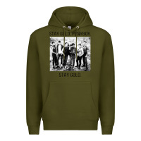 Army Green the outsiders Premium Hoodie - linhVisuals