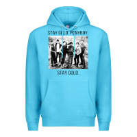 Ocean Blue the outsiders Premium Hoodie - linhVisuals