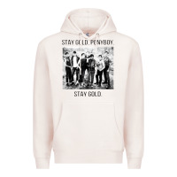 Pale Pink the outsiders Premium Hoodie - linhVisuals