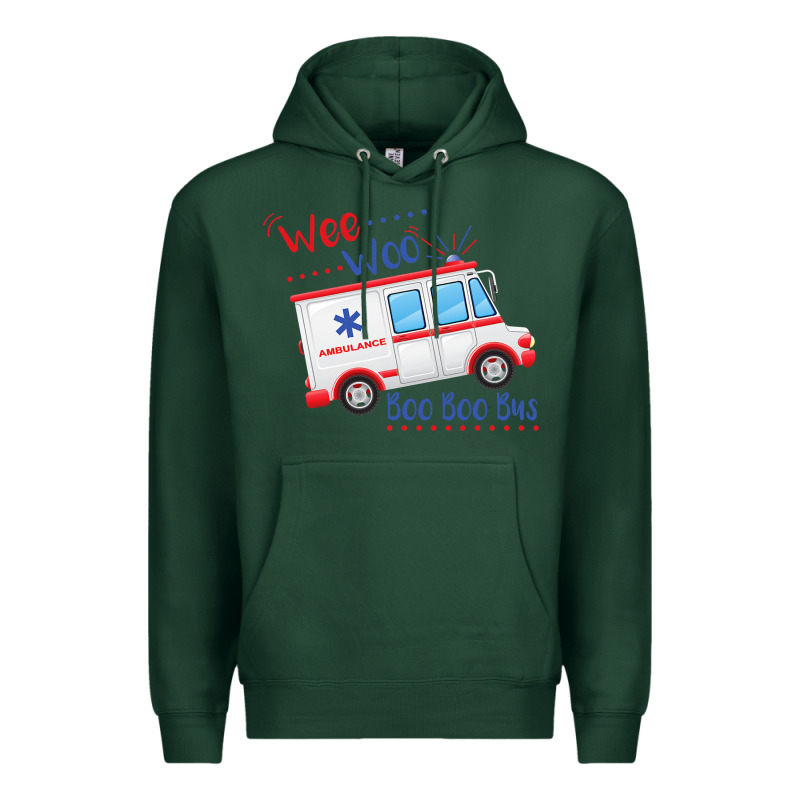 Emt Paramedic Wee Woo Ambulance Boo Premium Hoodie by linhVisuals | Teevron