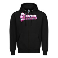 Black Mama Leopard Zipper Hoodie - RanaPortraitStore