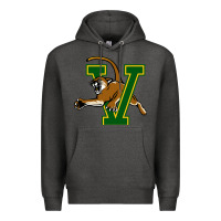 Charcoal Heather vermont catamounts Premium Hoodie - linhVisuals