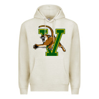 Oatmeal Heather vermont catamounts Premium Hoodie - linhVisuals