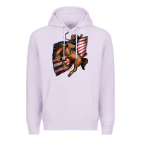 Lilac American Cowboy Premium Hoodie - Jasminsmagicworld