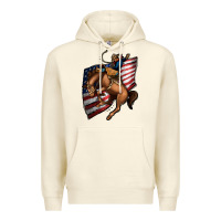 Sandshell American Cowboy Premium Hoodie - Jasminsmagicworld