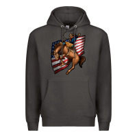 Smoke American Cowboy Premium Hoodie - Jasminsmagicworld