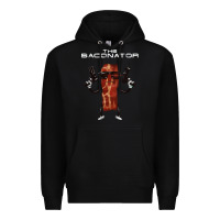 Black the baconator Premium Hoodie - linhVisuals