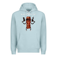 Blue Mist the baconator Premium Hoodie - linhVisuals