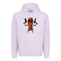 Lilac the baconator Premium Hoodie - linhVisuals