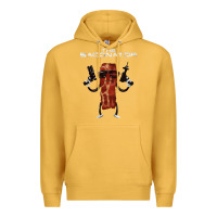 Mustard the baconator Premium Hoodie - linhVisuals