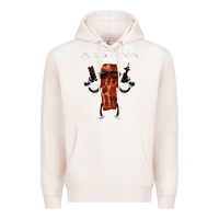 Pale Pink the baconator Premium Hoodie - linhVisuals