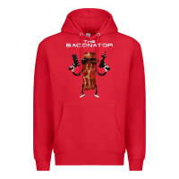 Red the baconator Premium Hoodie - linhVisuals