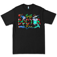 Black Best Doctor Ever Premium Tee - CowhideDigitalArt