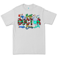 Dove Grey Best Doctor Ever Premium Tee - CowhideDigitalArt