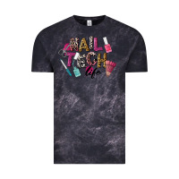 Cloud Black Nail Tech Life Vintage Tee - LillyAllenDesigns