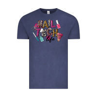 Vintage Denim Nail Tech Life Vintage Tee - LillyAllenDesigns