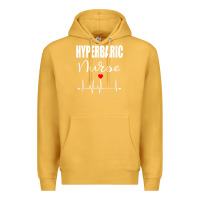 Mustard hyperbaric nurse rn gift Premium Hoodie - linhVisuals
