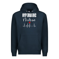 Navy hyperbaric nurse rn gift Premium Hoodie - linhVisuals