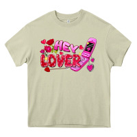 Mossy hey lover flip phone Heavy Core Tee - FaDigitalArtStudio