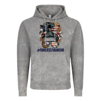 Cloud Rock americanmom messy bun Vintage Hoodie - BarkalooDesign