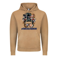 Vintage Camel americanmom messy bun Vintage Hoodie - BarkalooDesign